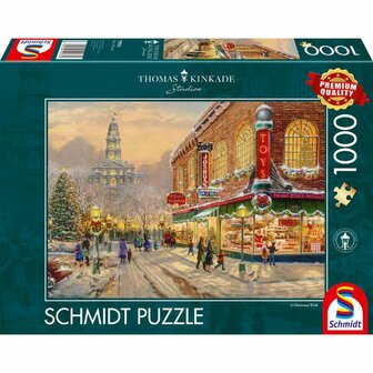 Een Kerst Wens (Thomas Kinkade) - Puzzel (1000)