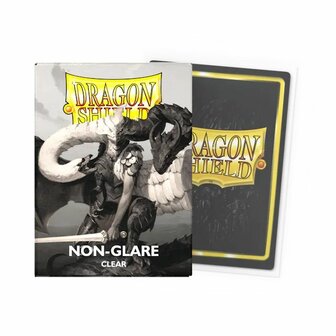 Dragon Shield Card Sleeves (Non-Glare): Standard Clear Matte (63x88mm) - 100 stuks
