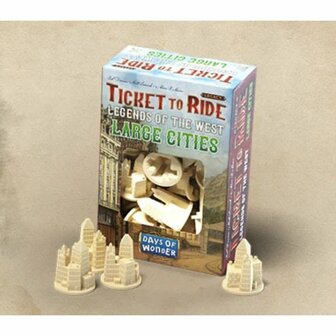 Promo Ticket To Ride - Legends of the West: Large Cities