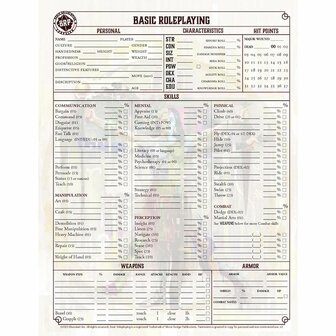 Basic Roleplaying Universal Game Engine