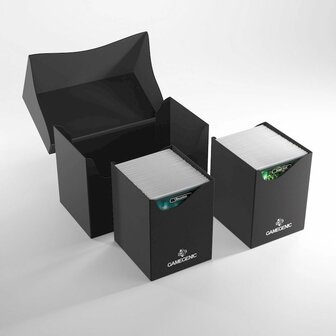 Double Deck Holder 200+ XL - Black (Gamegenic)