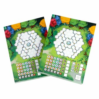 Pick-a-Pen: Tuinen - Scoreblokken