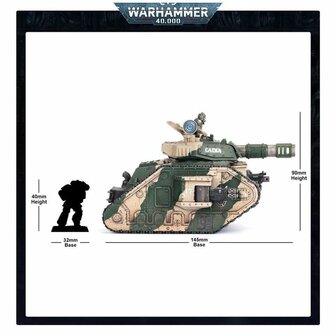 Warhammer 40,000 - Astra Militarum: Leman Russ Battle Tank
