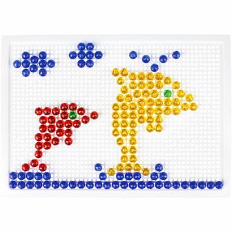 Moza&iuml;ek Set Transparant (260 pcs - 10mm)