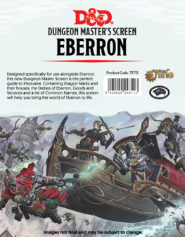 Dungeons &amp; Dragons: Eberron - Rising From The Last War (Dungeon Master&#039;s Screen)