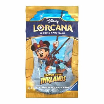  Disney Lorcana TCG - Into the Inklands Booster