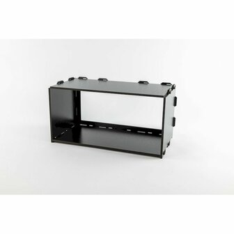 Black Paint Rack: Middenstuk Lege Module - Doorsteek