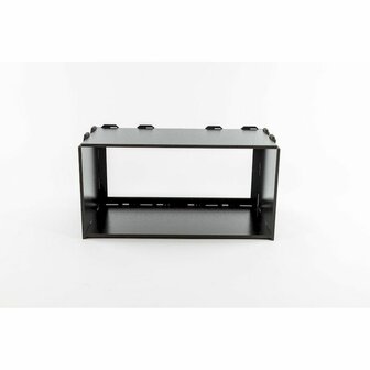 Black Paint Rack: Middenstuk Lege Module - Doorsteek