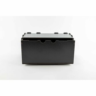 Black Paint Rack: Middenstuk (Ladekastje met &eacute;&eacute;n grote lade)