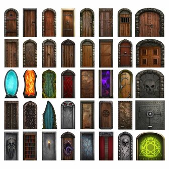 Big Box of Dungeon Doors