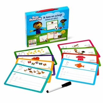 Rompompom Ik lees en schrijf letters en cijfers