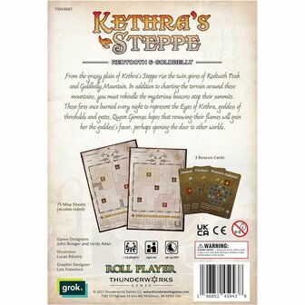 Cartographers: Map Pack 5 - Kethra&#039;s Steppe: Redtooth &amp; Goldbelly