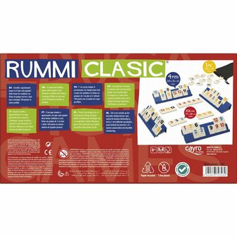 Rummi 4 Spelers - Grotere Tegels