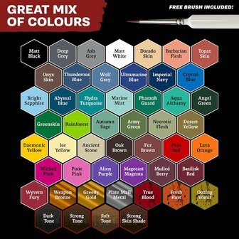 Warpaints Fanatic: Mega Set - Combo (The Army Painter)