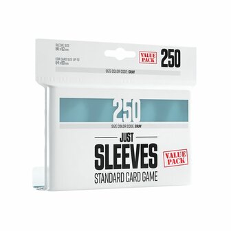Just Sleeves: Standard Card Game Value Pack (66x91mm) - 250