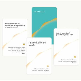 Vertellis Powerdeck Positiviteit en Stoische Wijsheden Deck