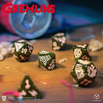 Gremlins Dobbelstenen RPG Polydice Set (7)