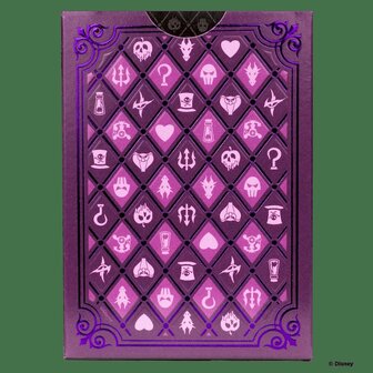 Playing Cards: Disney Villains Purple (Bicycle)