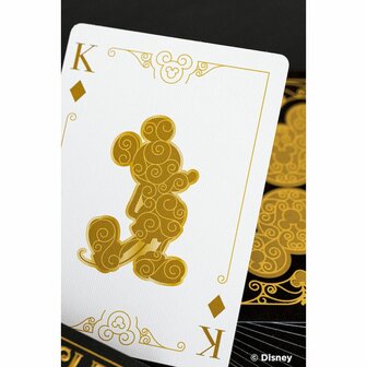 Playing Cards: Disney Mickey Black/Gold (Bicycle)