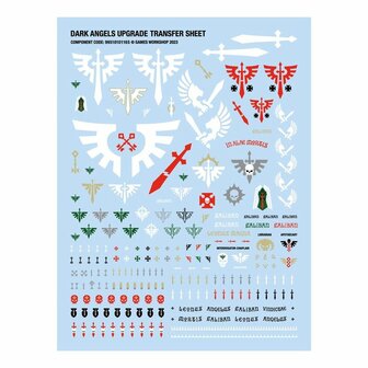 Warhammer 40,000 - Dark Angels: Upgrades and Transfers