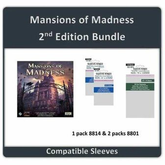 Mansions of Madness (2nd Edition) Compatible Sleeve Bundle