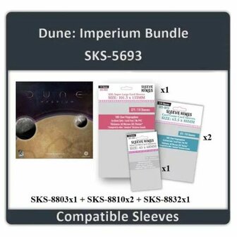 Dune Imperium Compatible Sleeve Bundle