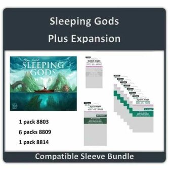 Sleeping Gods &amp; Expansion Compatible Sleeve Bundle
