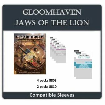 Jaws of the Lion Compatible Sleeve Bundle