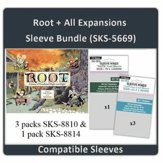 Root + All Expansions Compatible Sleeve Bundle