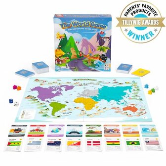 The World Game - Geography Board Game 