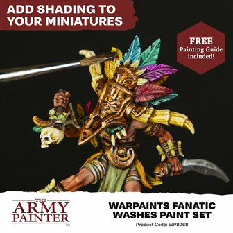 Warpaints Fanatic: Washes Paint Set (The Army Painter)