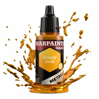 Warpaints Fanatic Metallics: Greedy Gold (The Army Painter)