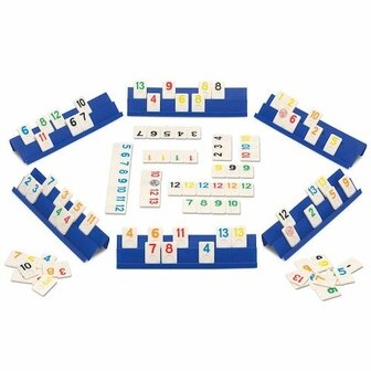 Rummi 6 Spelers - Grotere Tegels