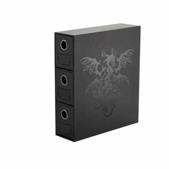Fortress Card Drawers Black - Dragon Shield