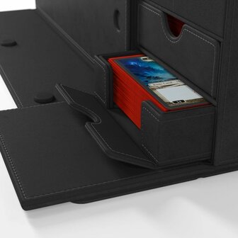 Cards&#039; Lair 400+ Convertible (Black) - Premium kaartenopbergdoos van Gamegenic