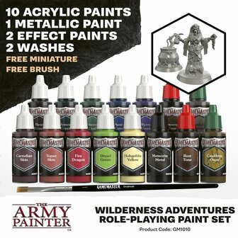 GameMaster: Wilderness Adventures Role-Playing Paint Set &ndash; Verfset | The Army Painter