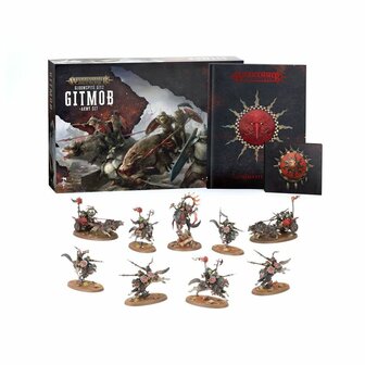 Warhammer Age of Sigmar: Gloomspite Gitz Gitmob Army Set | Games Workshop