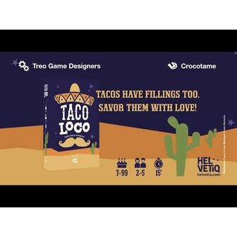 Taco Loco &ndash; Kaartspel | Helvetiq | Snel en Taalonafhankelijk