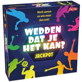 Wedden dat je het kan? Jackpot &ndash; Partyspel | Tactic | Spannende Uitdagingen