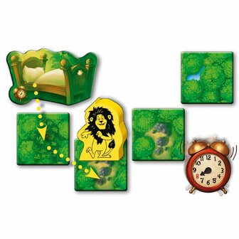 Leo moet naar de kapper | Co&ouml;peratief Bordspel | AbacusSpiele​