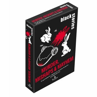 Black Stories &ndash; Murder, Mishaps &amp; Mayhem | Raadselspel​ (NL)