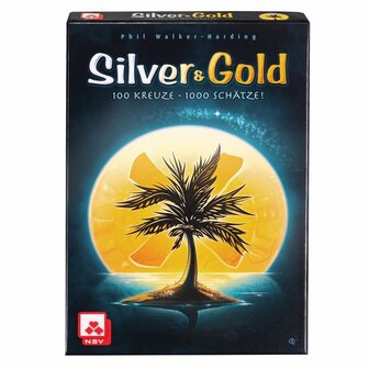 Silver &amp; Gold | Flip &amp; Write Schatzoekspel | NSV