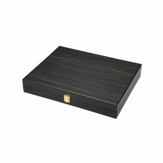 Luxe Toernooi Schaakset &ndash; Houten Bord en Staunton Stukken &ndash; Philos 2515​