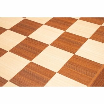 Luxe Toernooi Schaakset (50 x 50cm) &ndash; Houten Bord en Staunton Stukken &ndash; Philos 2503​