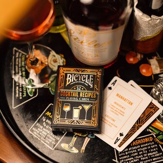 Playing Cards: Bicycle Cocktail Recipes Pokerkaarten &ndash; 52 Unieke Cocktailrecepten​