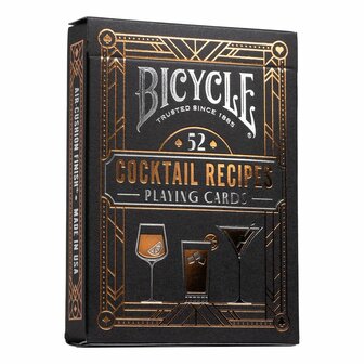Playing Cards: Bicycle Cocktail Recipes Pokerkaarten &ndash; 52 Unieke Cocktailrecepten​