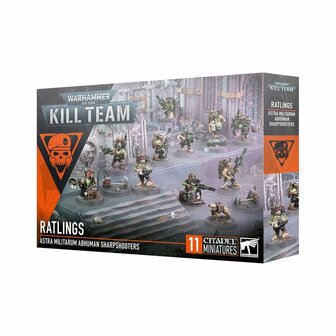Warhammer 40,000 - Kill Team - Ratlings &ndash; Astra Militarum Abhuman Sharpshooters​ - Games Workshop