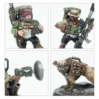 Warhammer 40,000 - Kill Team - Ratlings &ndash; Astra Militarum Abhuman Sharpshooters​ - Games Workshop