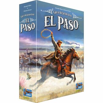 Great Western Trail: El Paso &ndash; Strategisch Bordspel van Lookout Games​