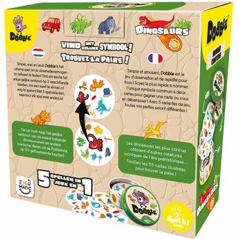 Dobble Dinosaurs &ndash; Reactiespel van Zygomatic​